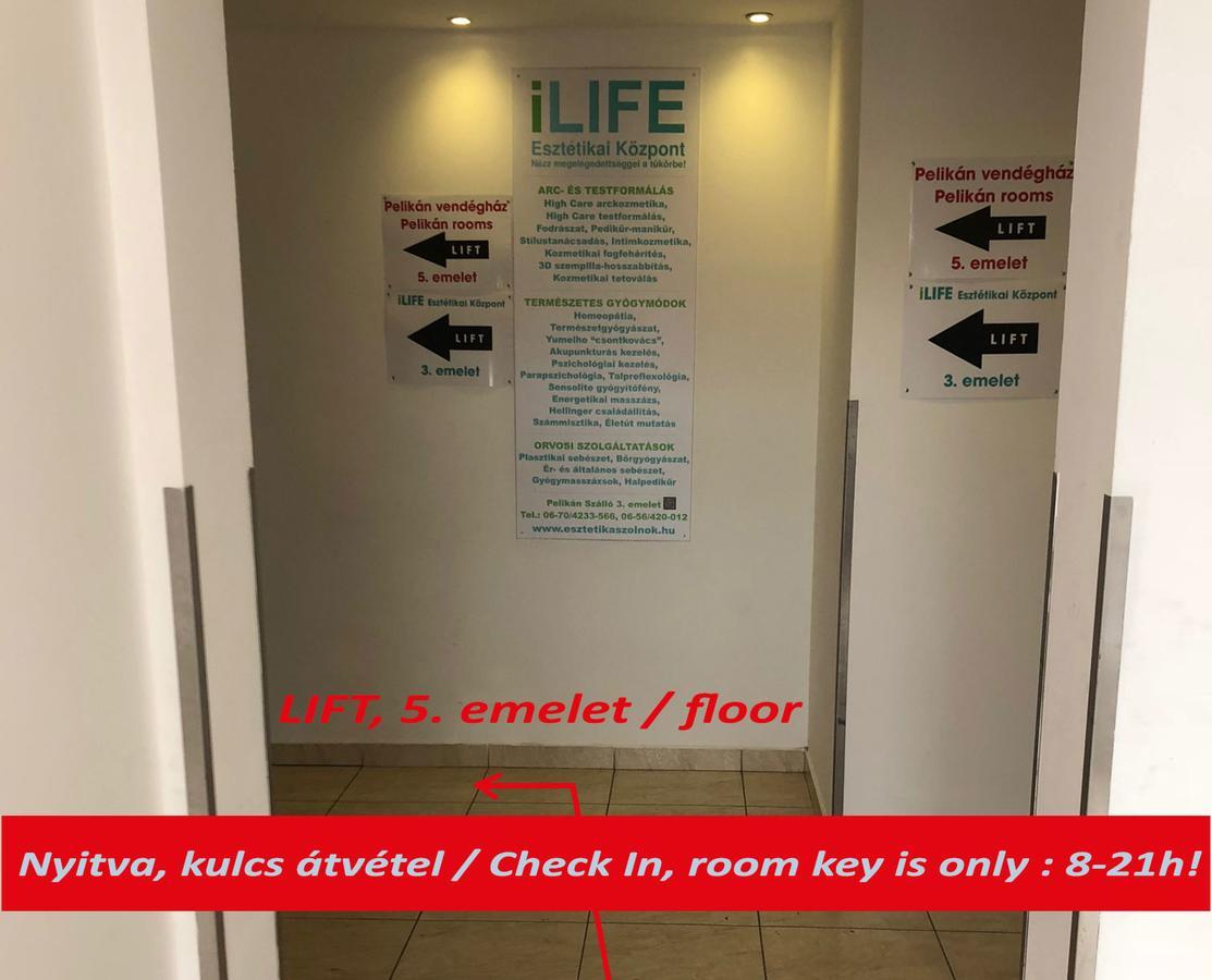 Pelikan Vendeghaz Hotel Солнок Екстериор снимка